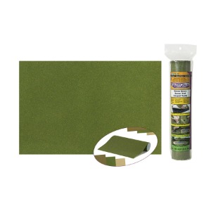 Ready Grass Vinyl Mat - Green Grass 27.3cm x 41.2cm