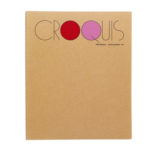 Croquis Book Medium(Red) 52.3g 302x242mm 100매