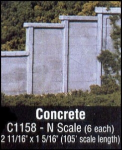 옹벽:콘크리트