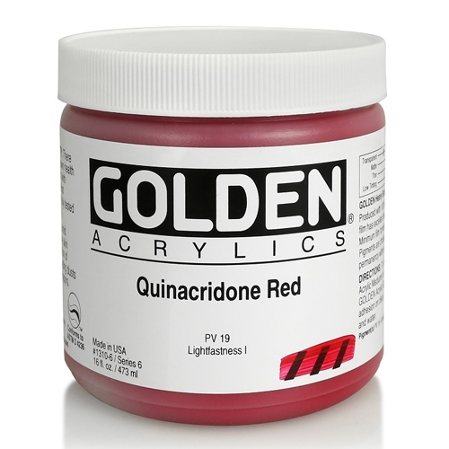 H.B 473ml S6 Quinacridone Red