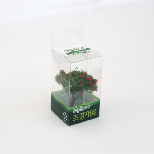 꽃나무(활엽수/빨강꽃) H=50mm