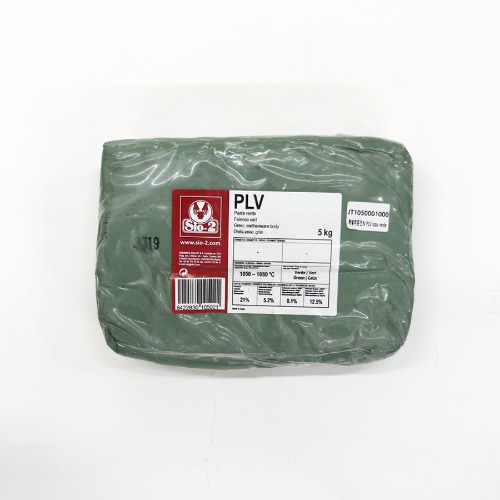 도자기찰흙 이끼색 PLV loza verde 5kg