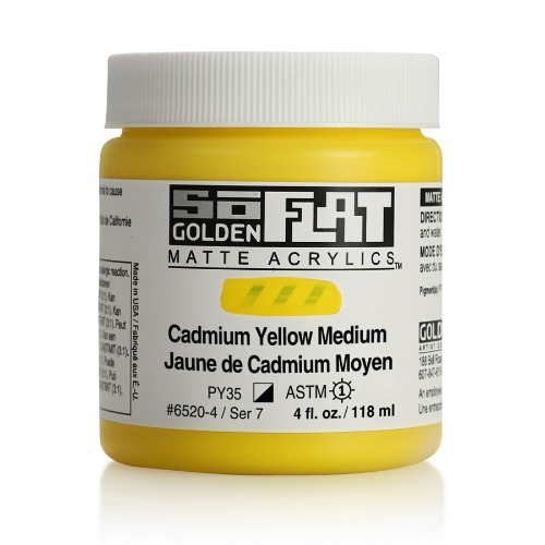 SoFlat 118ml S7 Cadmium Yellow Medium