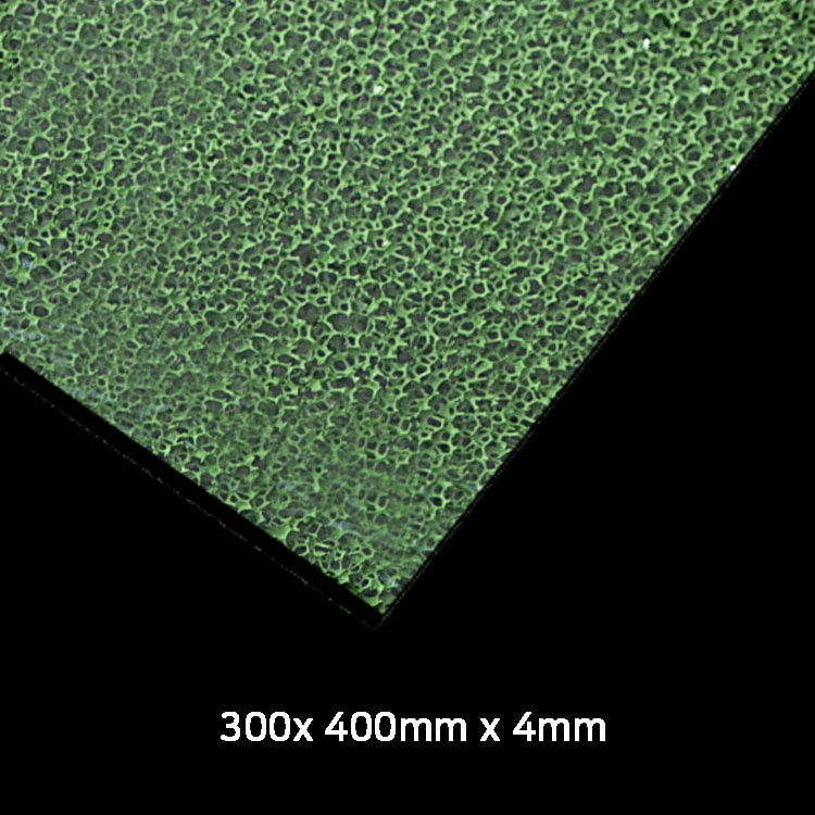 중간잔디판 (녹색, 300 x 400mm x 4mm)
