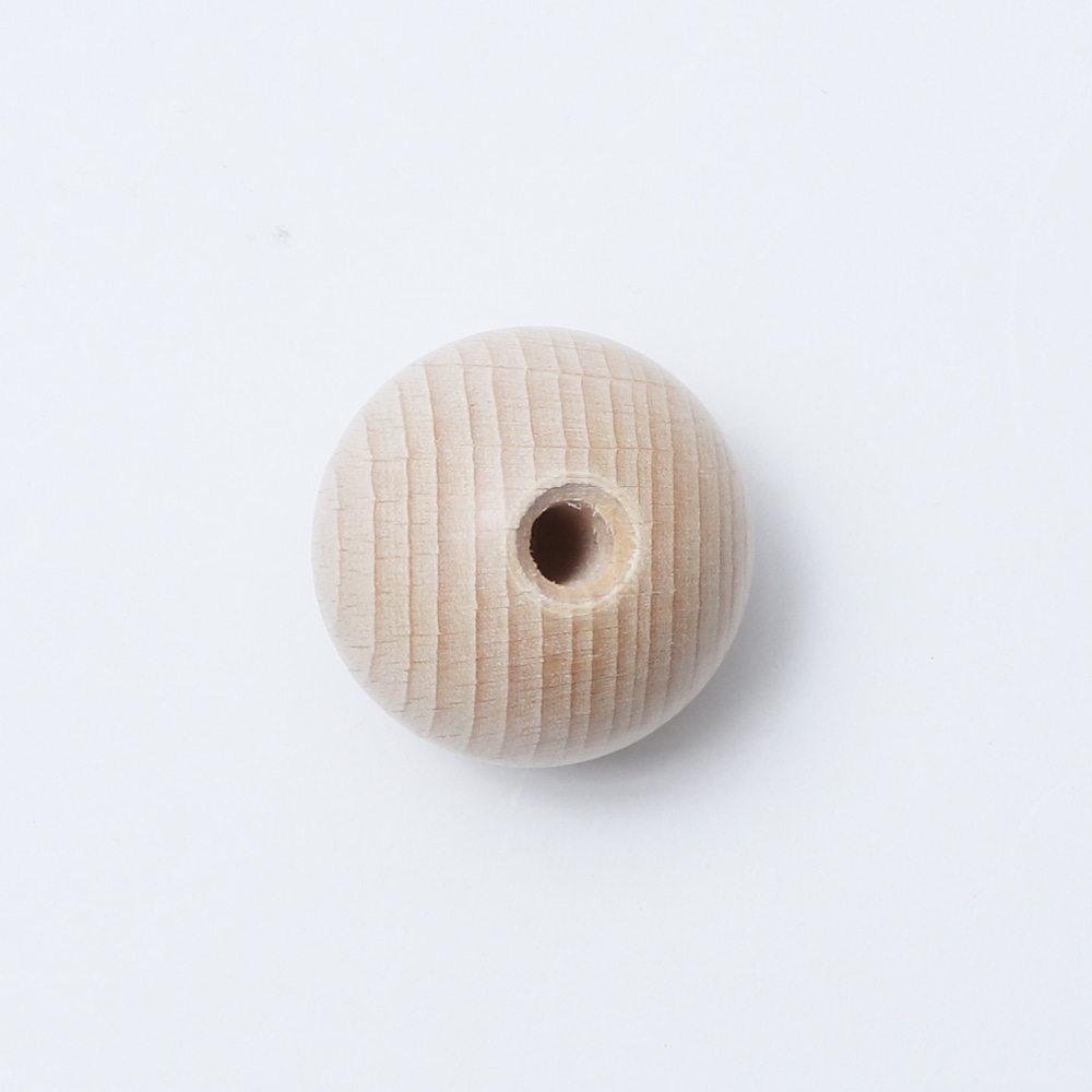 우든볼 반구멍(1/2H) 45mm (1개입)
