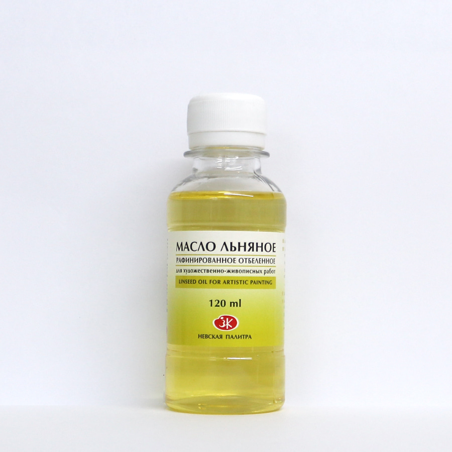 유화보조제 정제된 린시드유 refined linseed-oil 120ml