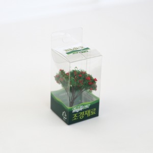꽃나무(활엽수/빨강꽃) H=50mm