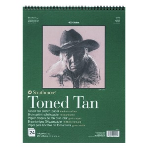 S4 Toned Tan Pad 28x35cm 24매