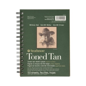 S4 Toned Tan Pad 14x22cm 50매