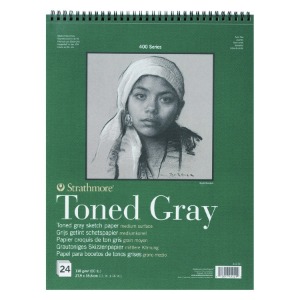 S4 Toned Gray Pad 28x35cm 24매