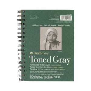 S4 Toned Gray Pad 14x22cm 50매