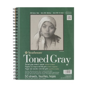 S4 Toned Gray Pad 23x30cm 50매
