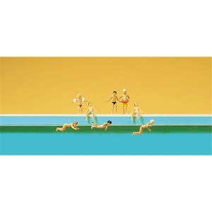 수영하는 어린이 1:160 (도색:8명)