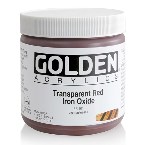 H.B 473ml S3 Transparent Red Iron Oxide