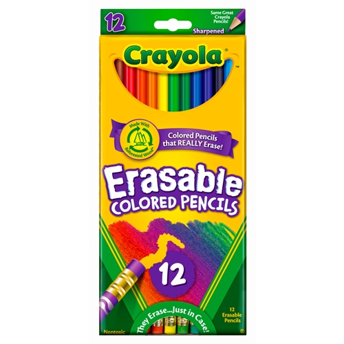 지워지는 색연필 12색