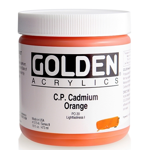 H.B 473ml S8 C.P.Cadmium Orange