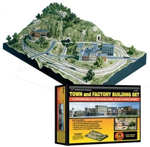 Town Factory Building Set