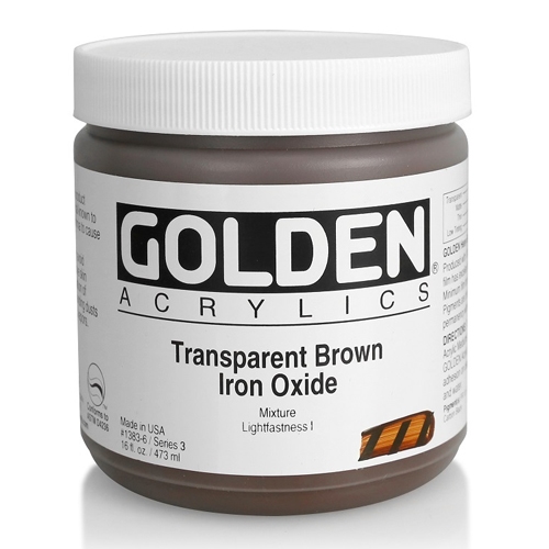 H.B 473ml S3 Transp Brown Iron Oxide