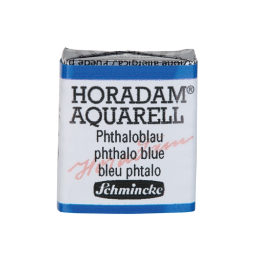 호라담 고체케익 1/2pans 1 Phthalo Blue