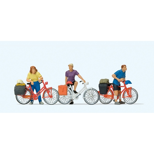 자전거타는 사람들 1:87 (도색:3명,자전거3)