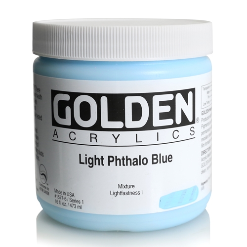 H.B 473ml S1 Light Phthalo Blue